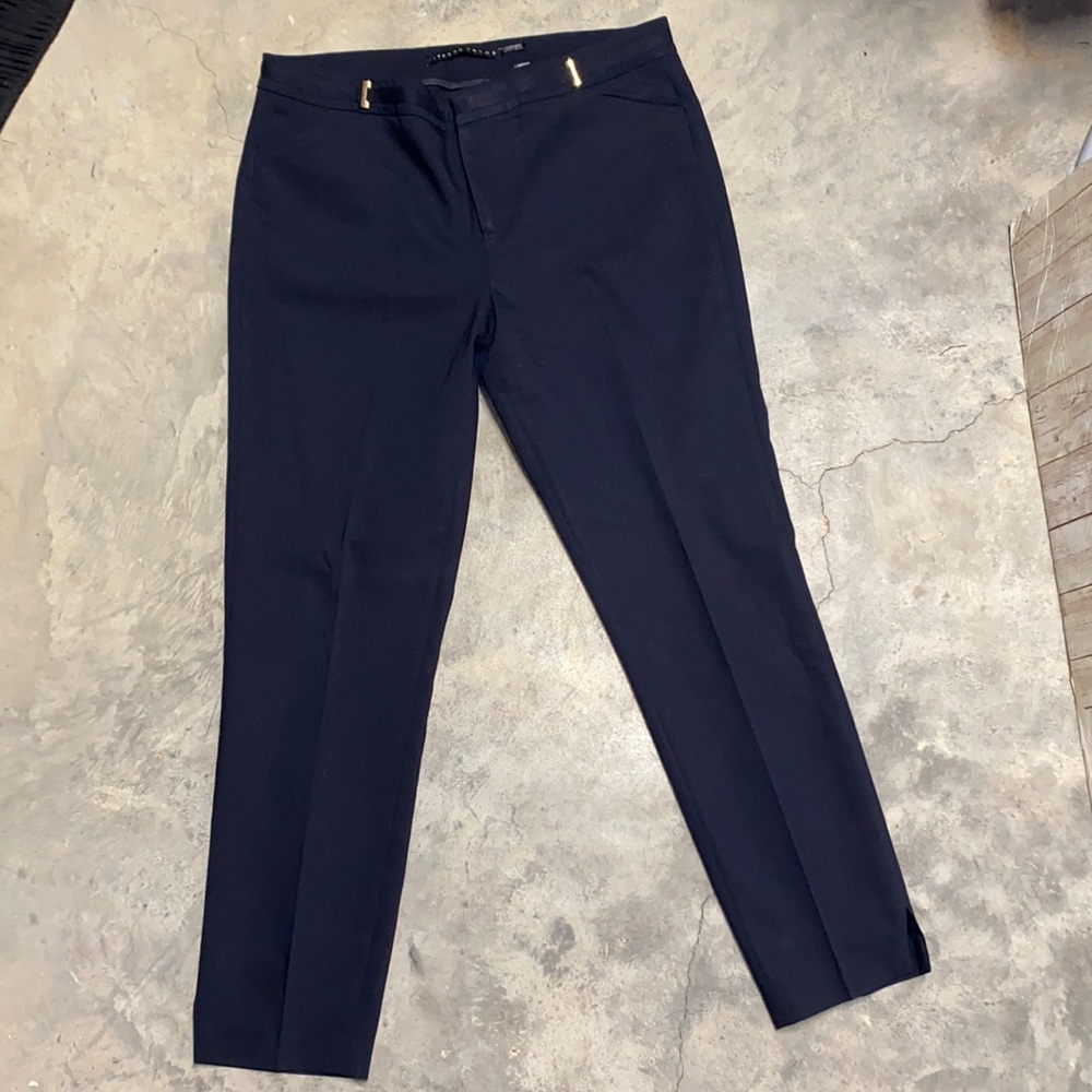 Ivanka Trump Navy Blue women’s 10 petite slacks